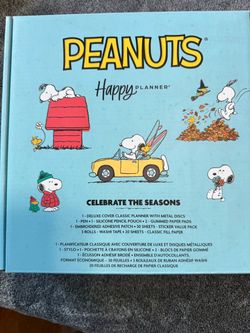 Peanuts Snoopy Planner Set