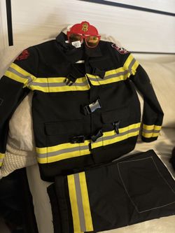 Fire Dept Kid Coustume