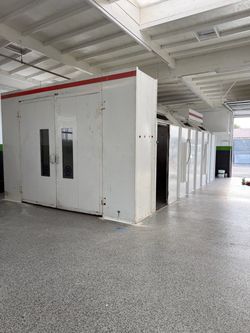 Spray booth