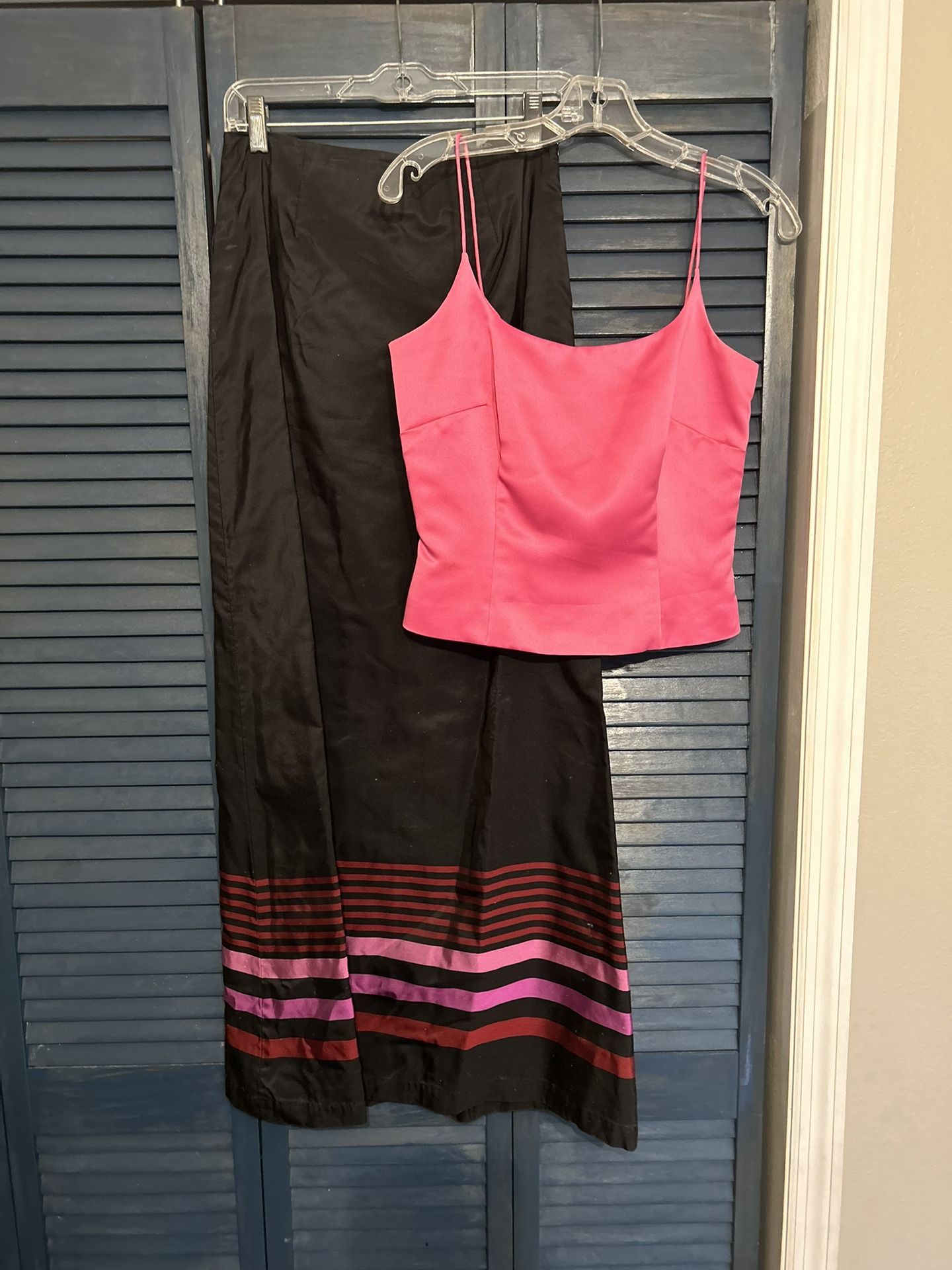 Ann Taylor halter top and skirt