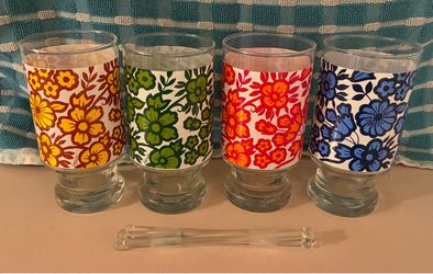 Vintage drinking glasses