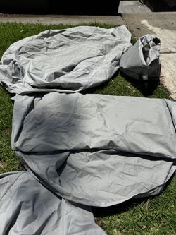 Restoration Hardware OUTDOOR SECTIONAL PERFORMANCE FURNITURE COVER