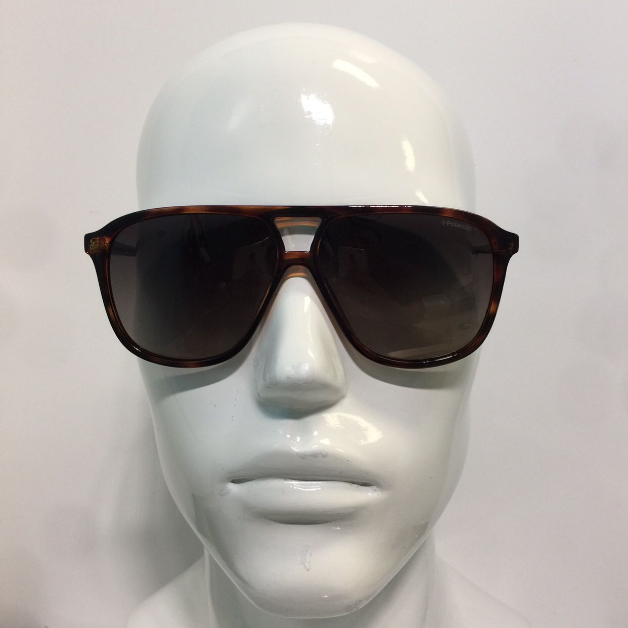 New Polaroid Polarized 6097/S Havana Plastic Brn. Gradient Sunglasses 58mm