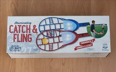 Wembley Illuminating Catch & Fling with LED Lights - New & Sealed