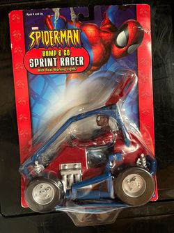 Spiderman Movie Bump & Go Sprint Racer Factory Sealed New