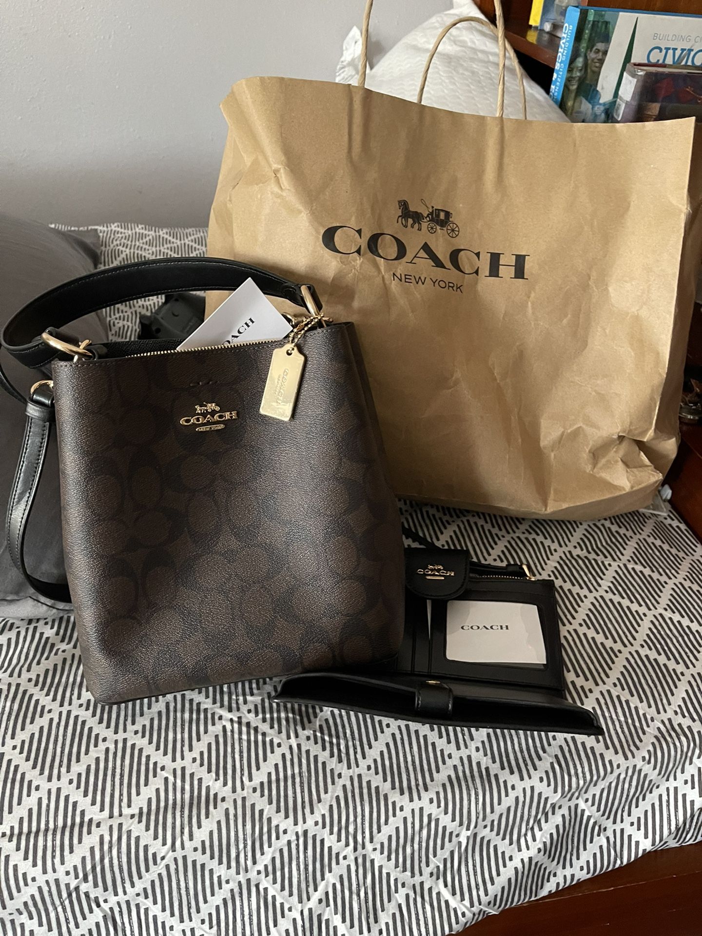 Coach Bag Original  With Coach Wallet Great Deal 