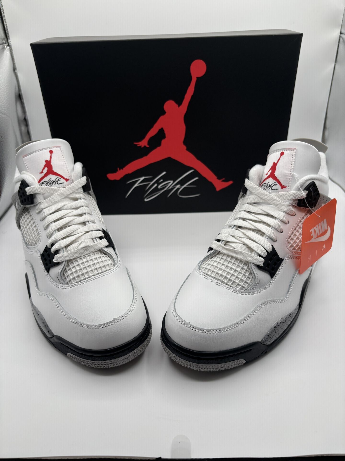 Jordan 4 White Cement 11mens
