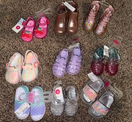 Girls shoe bundle size 5-6c all new with tags