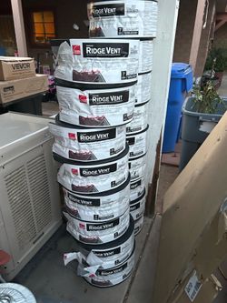 Roofing Ridge Vent Rolls 7”x20’