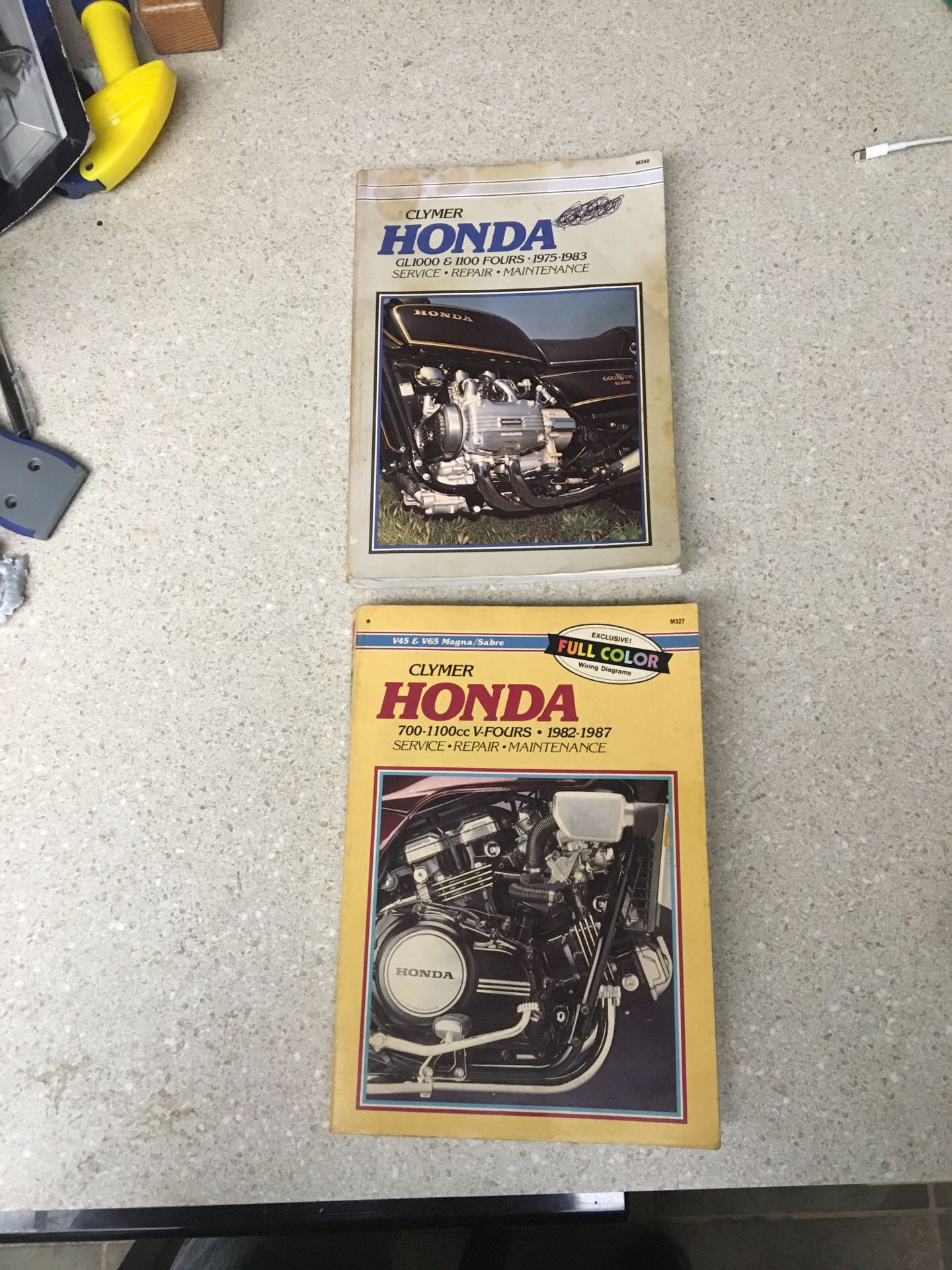 Motorcycle-Honda Repair Manuals