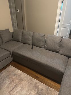 Grey couch