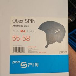 Poc Obex Spin Ski Helmet Blue New In box