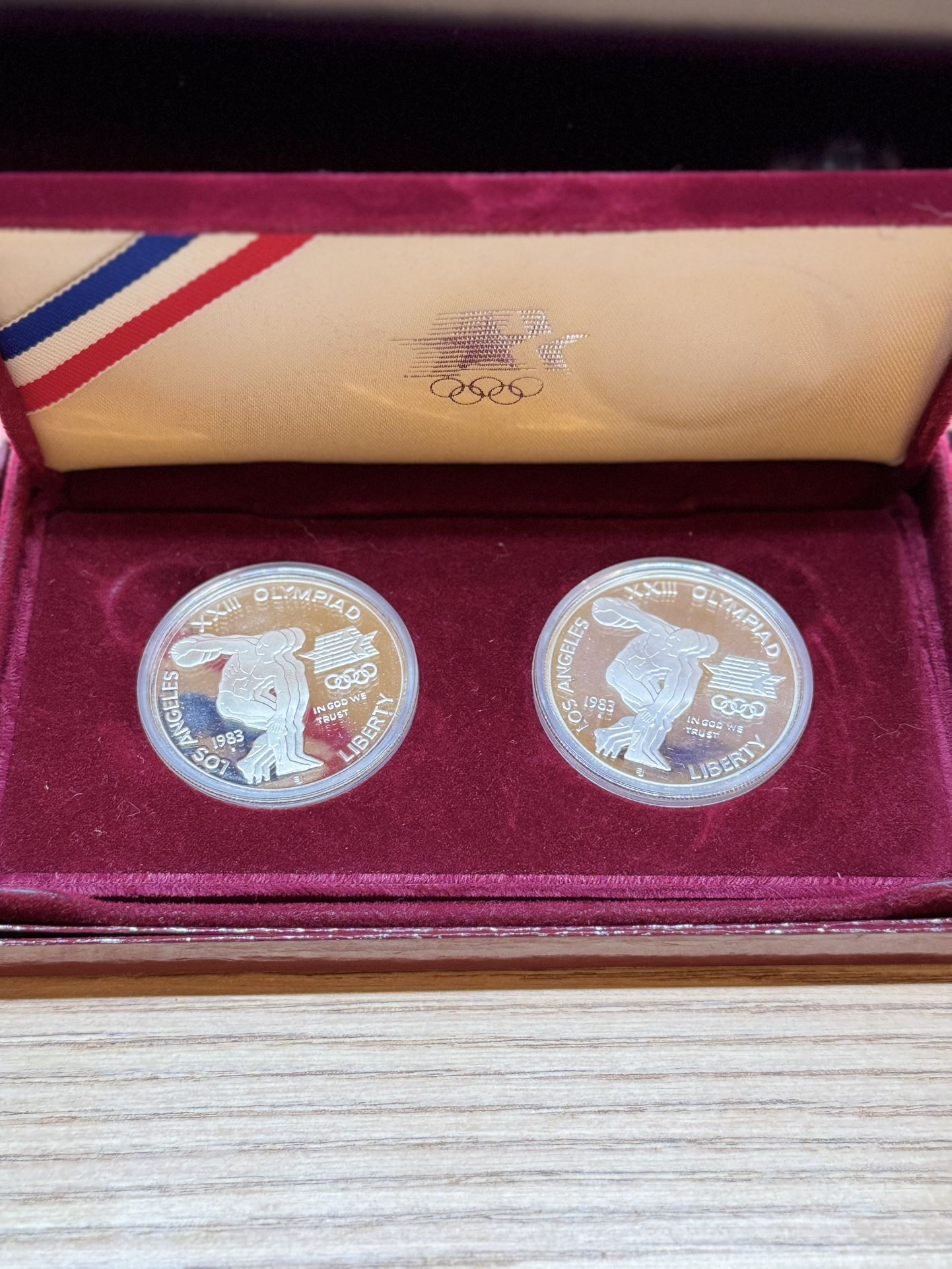 US Olympic Proof Commemorative Dollar Coin Set – 6 Coins – Original Mint Packaging