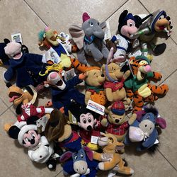 Vintage Disney Stuffed Animals 