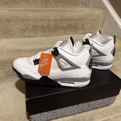 Jordan 4s White Cement Size 12 Deadstock