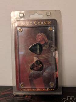 Nirvana Kurt Cobain Collectible Guitar Pick Set of two Neca 2006
