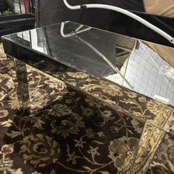 Mirrored Table - Glass- Z Gallery 