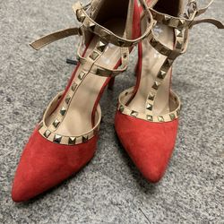 Studded Heels