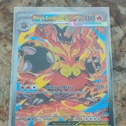 Ascended Heroes Mega Emboar Ex 273/217