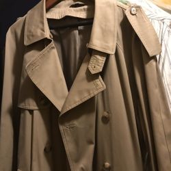 Fall / Spring  Hart Schaffner Marx Men's Raincoat, Green, 46R