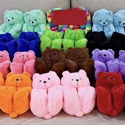 Chunky Bear Slippers