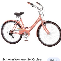 Schwinn Woman’s 26” Cruiser 