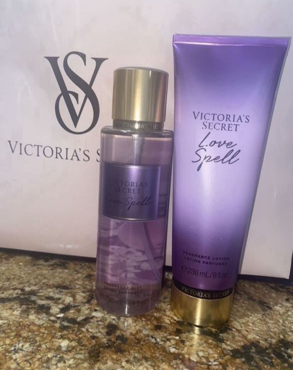Victorias Secret Love Spell Fragrance Mist Set 