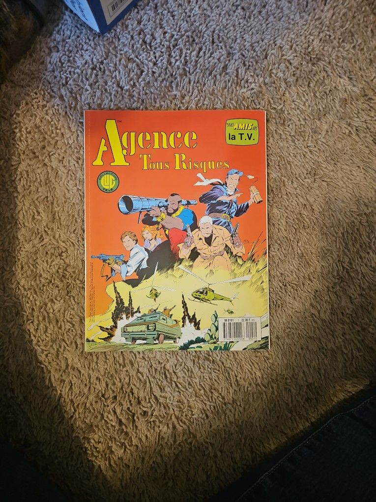 1980 French Version A Team Comic Book