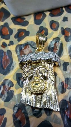 Gold plated pendant only