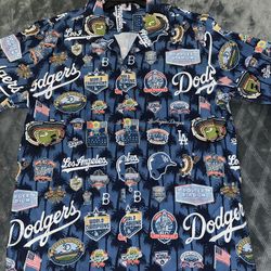 Rare Dodgers Button Up 