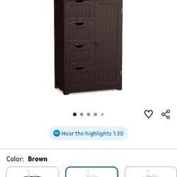 Bathroom Storage Cabinet 
