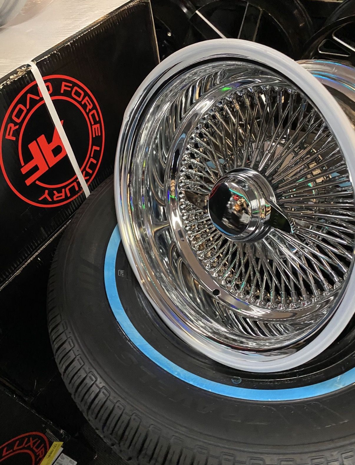 15”-18” 100 Spoke Reverse 5 Lug And 4 Lug Wheels