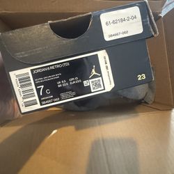 Jordan 6 Retro Size 7c