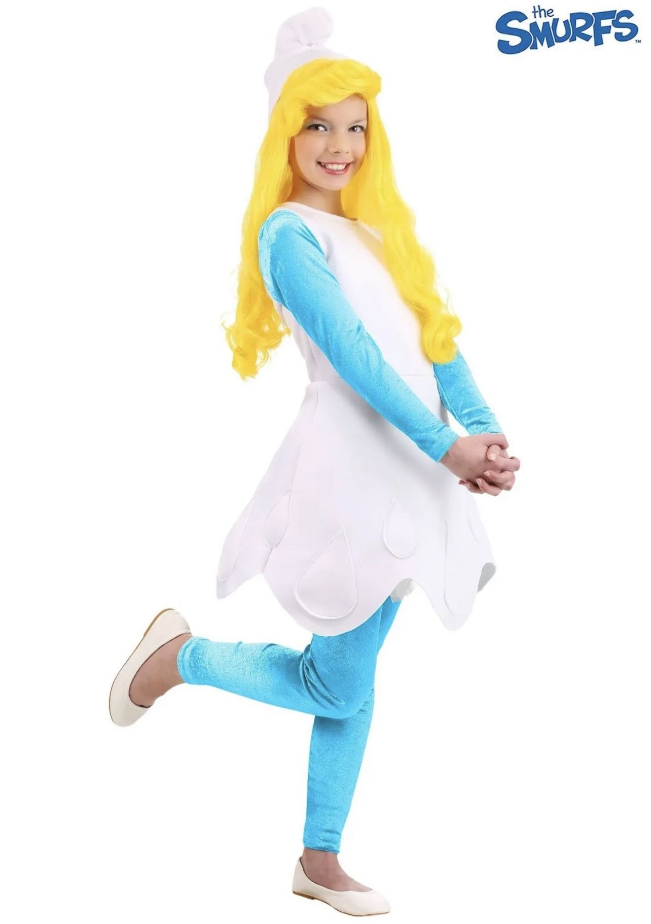 The Smurfs Girls Smurfette Costume Large