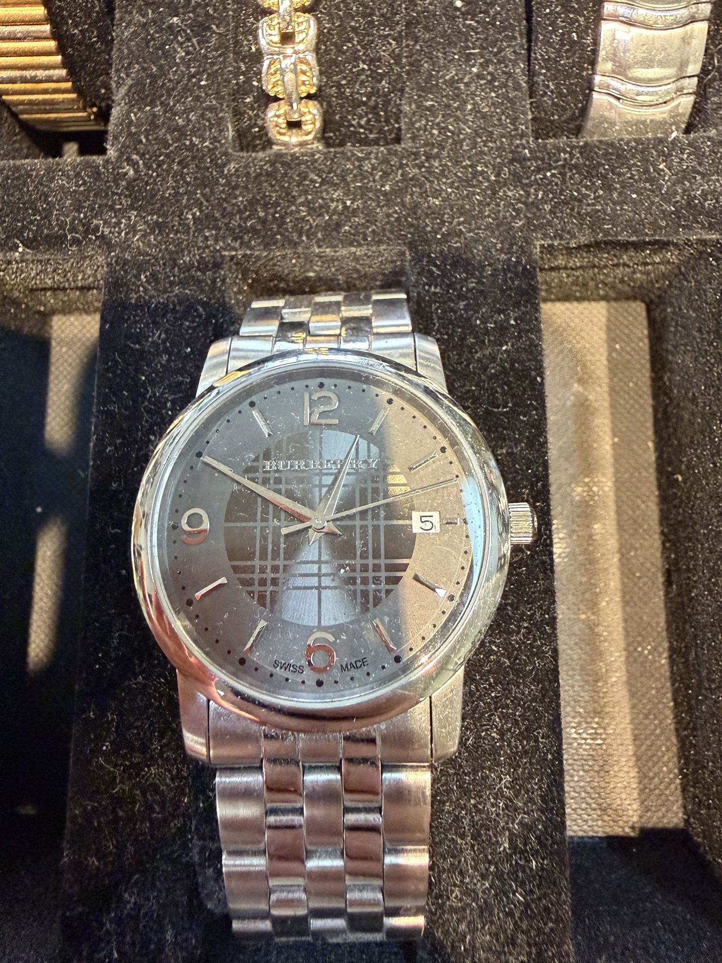 Burberry Men’s Swiss Made Stainless Steel Watch