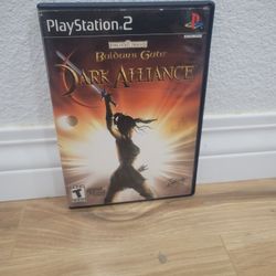 PS2 BALDARS GOLD DARK ALLIANCE CIB WITH CASE AND MANUALS INCLUDED 