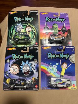 Rick and Morty Hot Wheels Adult Swim Collectors Set