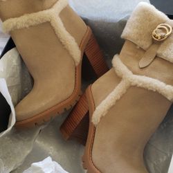 Coach Harlie Suede Boots 