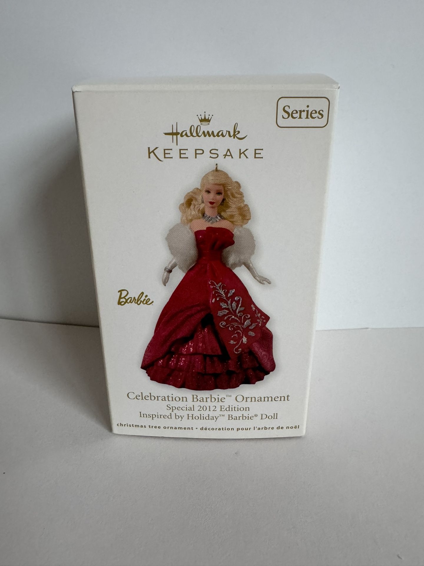 2012 Celebration Barbie Hallmark Keepsake Ornament