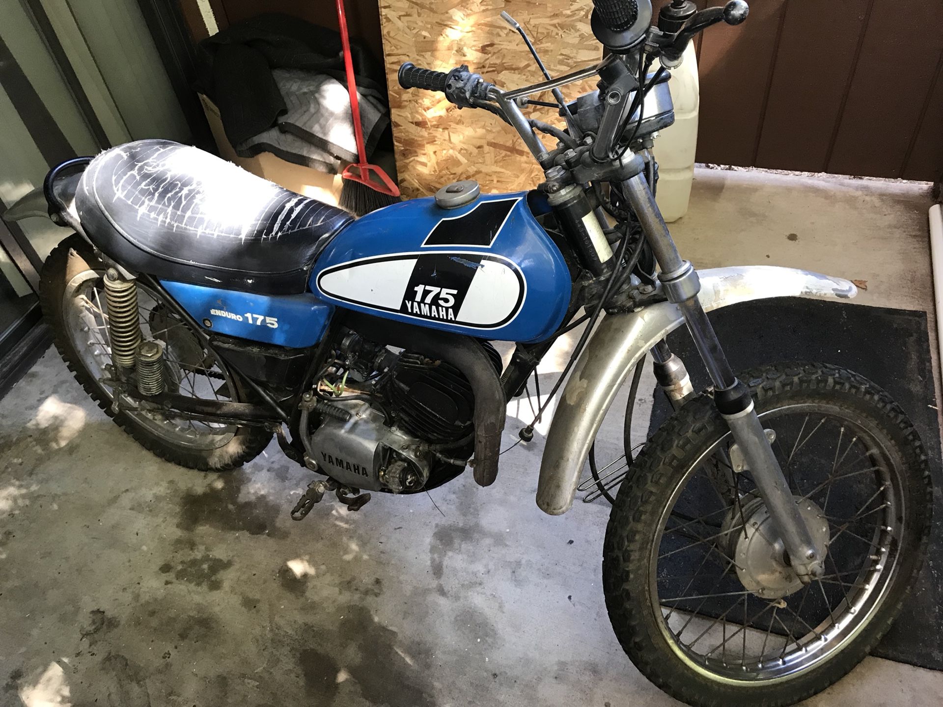 Yamaha Enduro T175, 1973