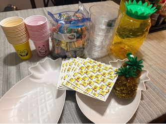 SpongeBob theme party extras