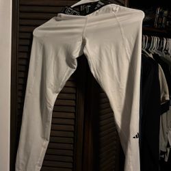 Adidas Boys Athletic Techfit Leggings Never Worn Size 14