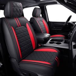 YIERTAI Dodge RAM Seat Covers for 2009-2026 1(contact info removed)-2026 2(contact info removed) Truck