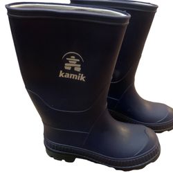 New KAMIK YOUTH Size 13 STOMP RAIN BOOTS