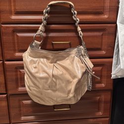 Shimmery Coach Shoulder Bag