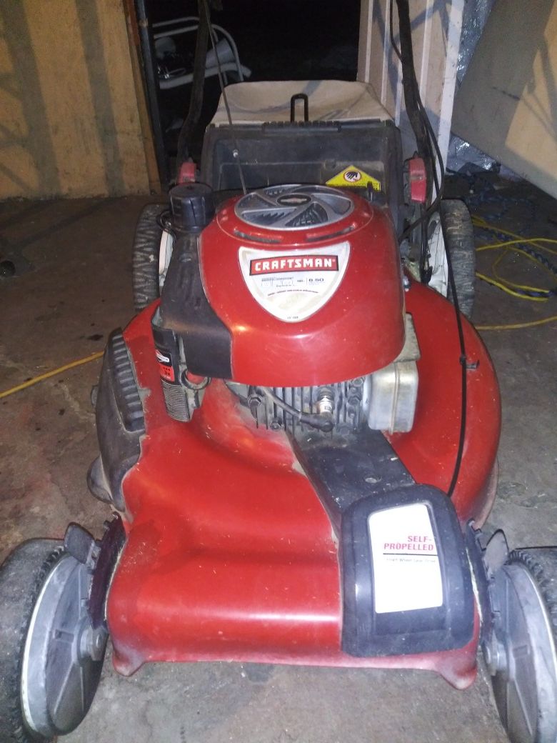 Craftsman 6.50 Stratton and Briggs. Golden edition lawn mower for Sale
