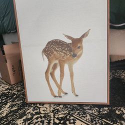 Deer Canvas Picture