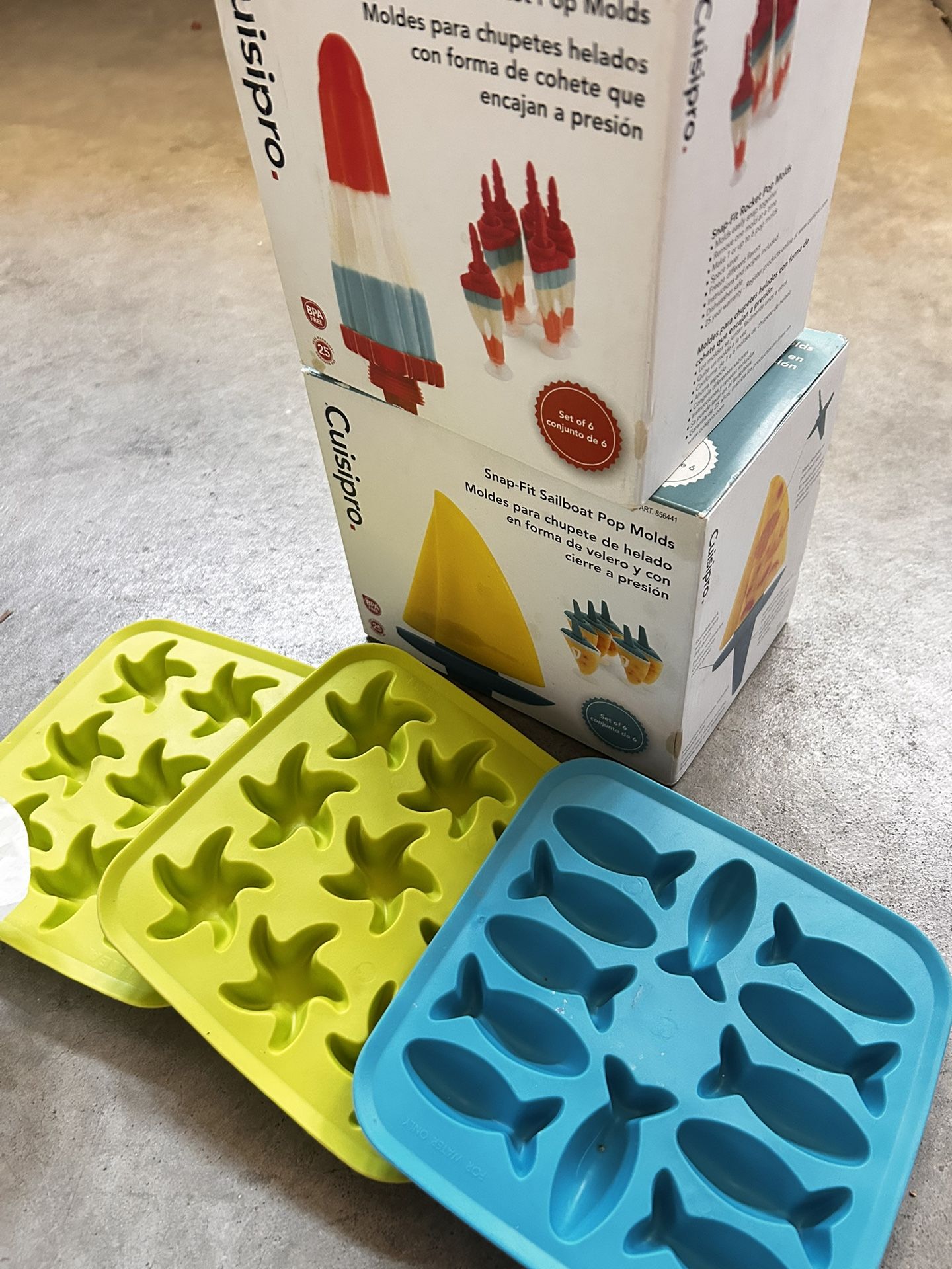 Popsicle Molds & Candy/ice Molds