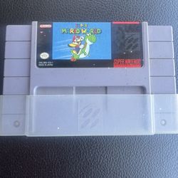 Super Mario World (super Nintendo)
