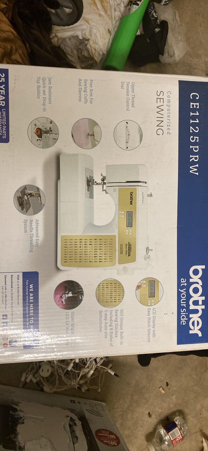 Brother computerized, sewing machine